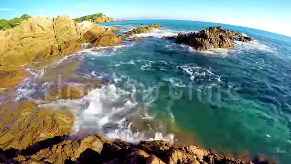 哥斯达黎加加泰罗尼亚夏季西班牙海岸的详细情况视频的预览图