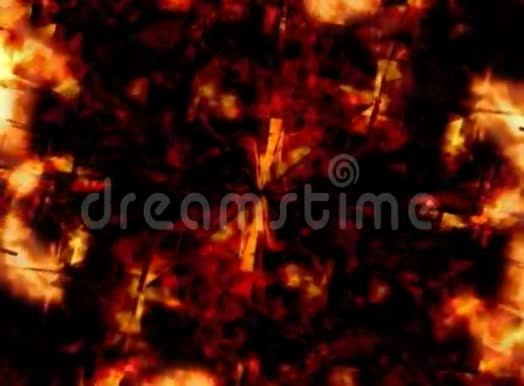 抽象燃烧背景视频的预览图