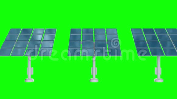 太阳能电池板3d视频的预览图