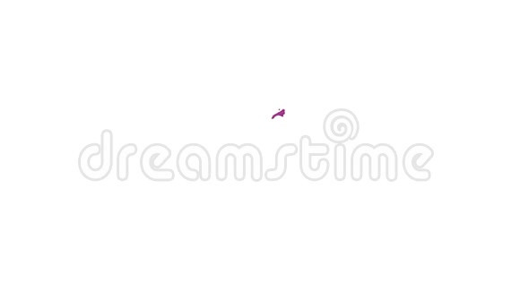 紫色油漆飞溅在空气中拍摄慢运动与阿尔法通道使用阿尔法面具卢玛哑光彩色液体飞舞视频的预览图