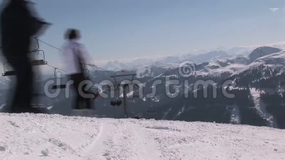 奥地利萨尔巴赫夏特格尔滑雪视频的预览图