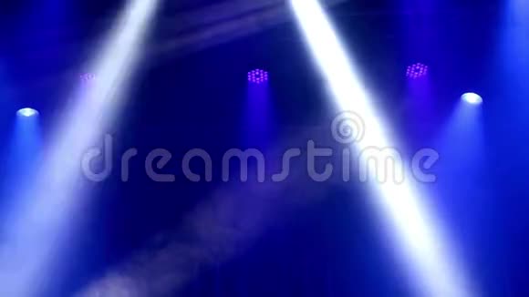 摇滚音乐会和迪斯科舞厅舞台灯光视频的预览图