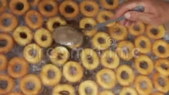 土耳其传统甜甜圈洛基马视频的预览图