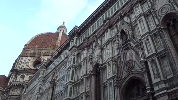 多摩广场佛罗伦萨圣玛丽亚德尔菲奥尔大教堂托斯卡纳视频的预览图