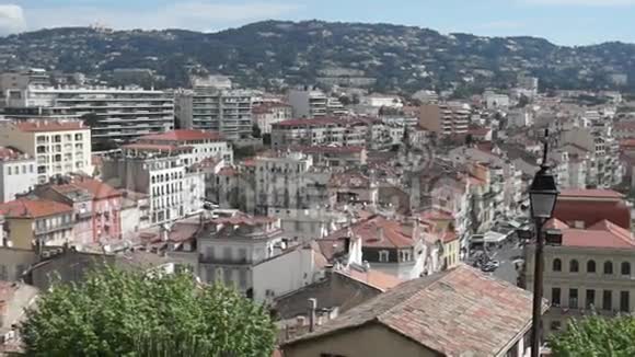 旧城区的戛纳景观视频的预览图
