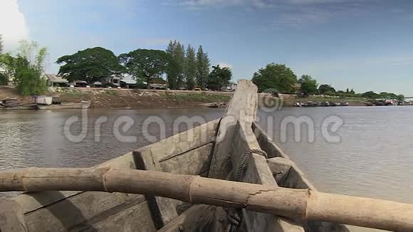 东南亚湄公河渔船视频的预览图