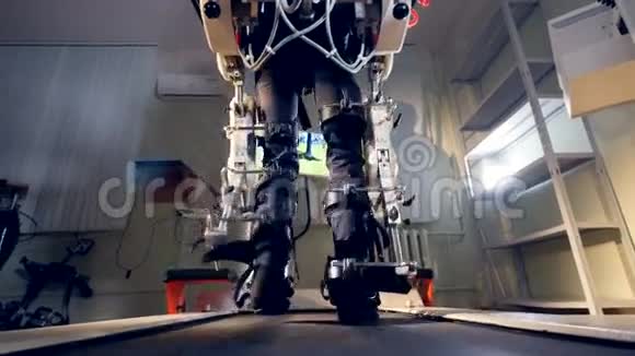 在机器人支持下进行训练治疗的人视频的预览图