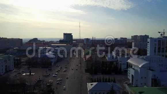 乌发市文化中心空中景观视频的预览图