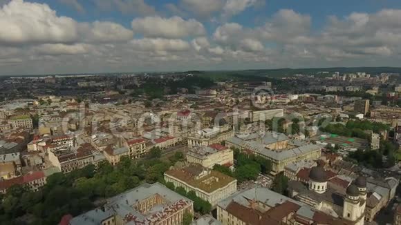 歌剧空中城市利沃夫乌克兰视频的预览图