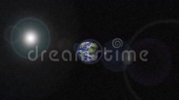 从太空看地球股票动画视频的预览图