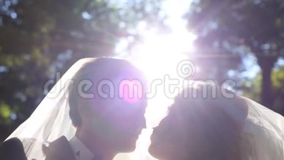 恋爱中的浪漫年轻夫妇视频的预览图