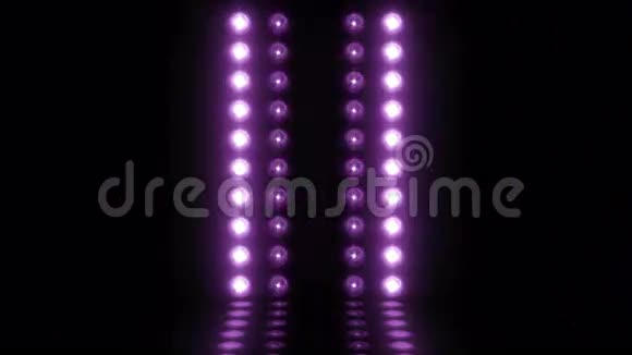 3K灯泡级水平扫描4KLOOP紫色视频的预览图