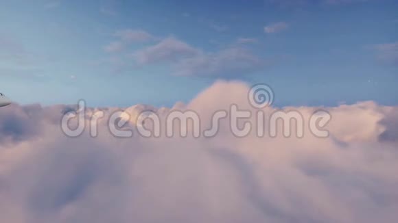 客机在云层上方飞行视频的预览图