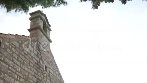 在黑山的教堂亚得里亚海视频的预览图