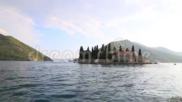 黑山科托尔湾戈斯帕岛视频的预览图
