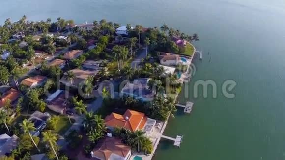 空中迈阿密海滩视频的预览图