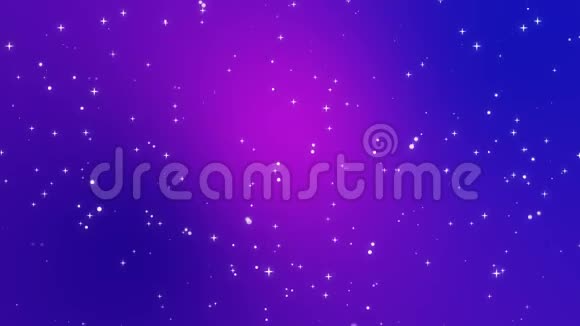 带落光粒子的紫色背景视频的预览图