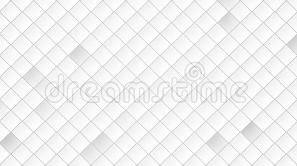 运动白方块抽象背景视频的预览图