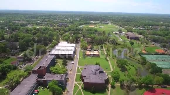 空中视频学院大学校园视频的预览图