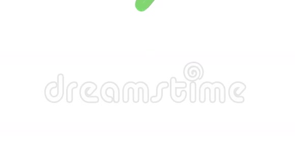 绿色流体在缓慢运动中撞击地表视频的预览图
