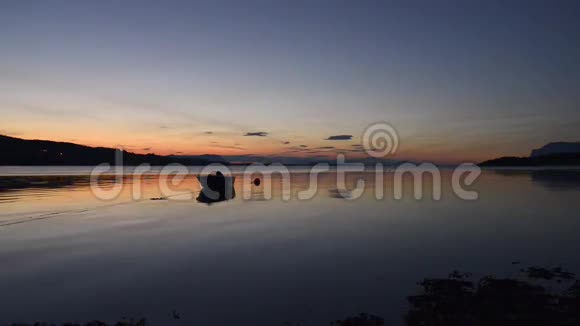 挪威洛福顿群岛日落视频的预览图