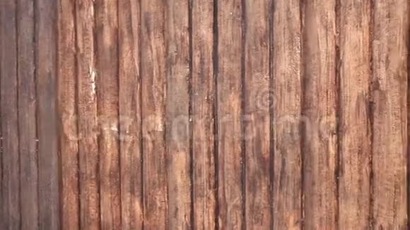 棕色木栅栏纹理为背景视频的预览图