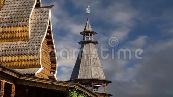 俄罗斯莫斯科伊兹梅洛沃克里姆林宫圣尼古拉教堂视频的预览图