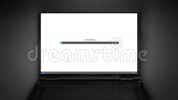 安装笔记本电脑屏幕白色视频的预览图