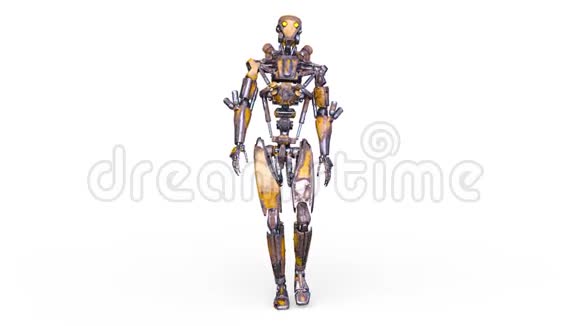 机器人的三维CG绘制视频的预览图