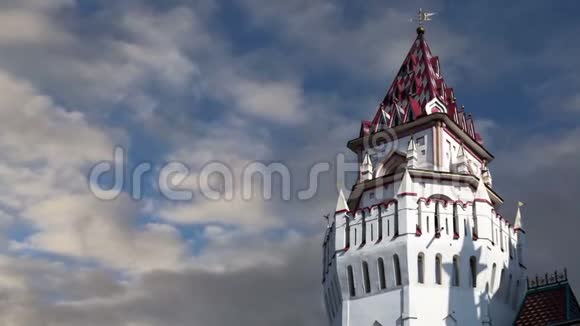 俄罗斯莫斯科伊兹梅洛沃克里姆林宫视频的预览图