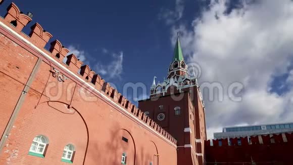 克里姆林宫莫斯科俄罗斯的观点莫斯科最受欢迎的观点视频的预览图