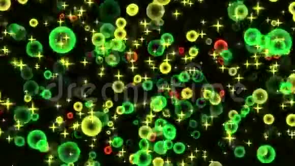 绿色气泡运动视频的预览图