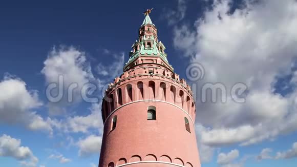 克里姆林宫莫斯科俄罗斯的观点莫斯科最受欢迎的观点视频的预览图
