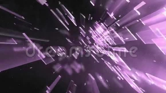 紫色银河玻璃视频的预览图