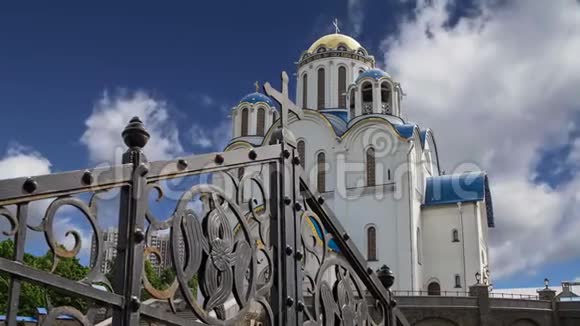 俄罗斯莫斯科亚森沃神母亲保护教会视频的预览图