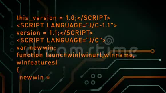 计算机代码和电路视频的预览图