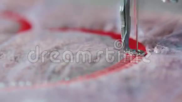 纺织工业中的纺织刺绣机视频的预览图