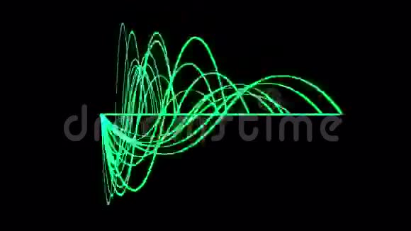 摘要纹波节奏线背景声纹雷达信号技术视频的预览图