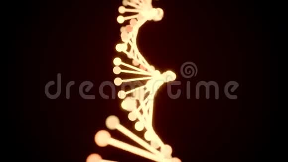 4K抽象DNA螺旋视频的预览图