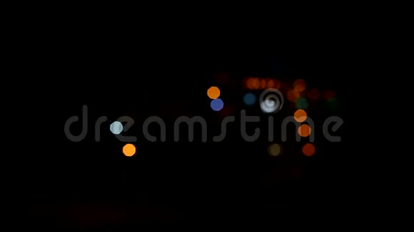 霓虹灯的抽象背景视频的预览图