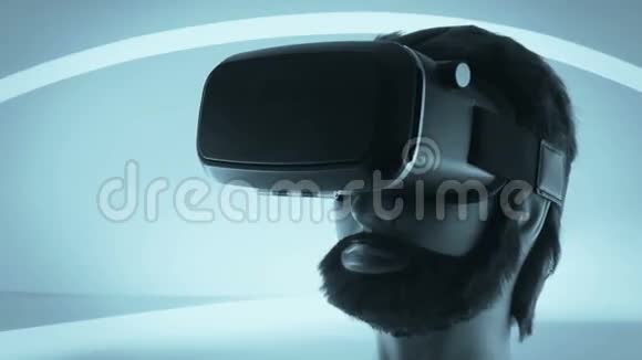 虚拟现实3D360耳机视频的预览图