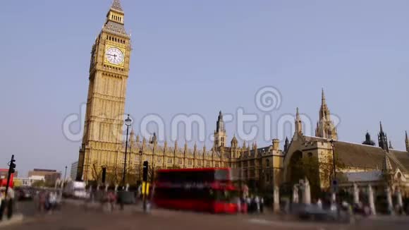 伦敦大本钟和议会大厦视频的预览图