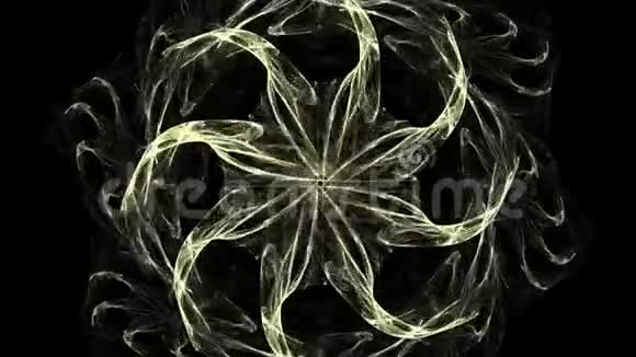 莱西五颜六色的钟表图案数字分形艺术设计抽象设计神圣符号标志几何占星学的设计视频的预览图