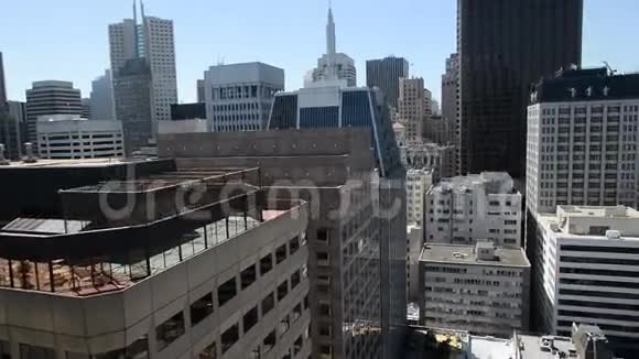 风景秀丽的旧金山天际线视频的预览图