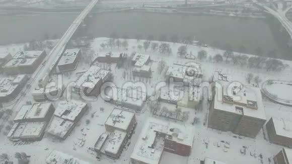 俄勒冈州波特兰暴风雪视频的预览图