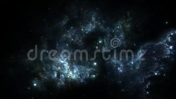 太空飞行穿过星云视频的预览图