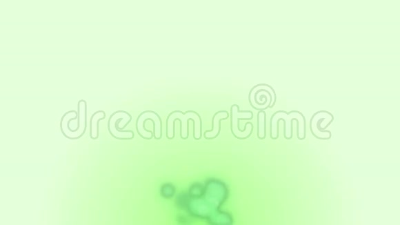 绿色柔软模糊的颗粒视频的预览图