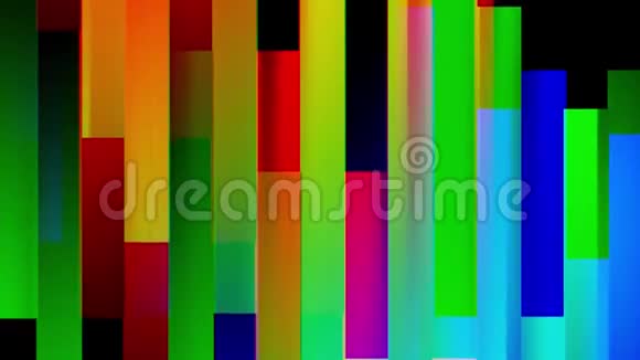 摘要软彩虹色移动垂直块背景新质量通用动态彩色视频的预览图