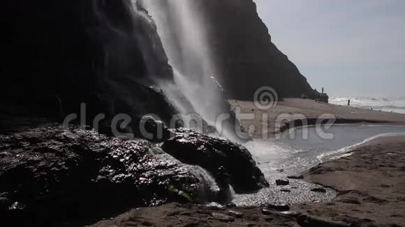 北加利福尼亚的瀑布视频的预览图