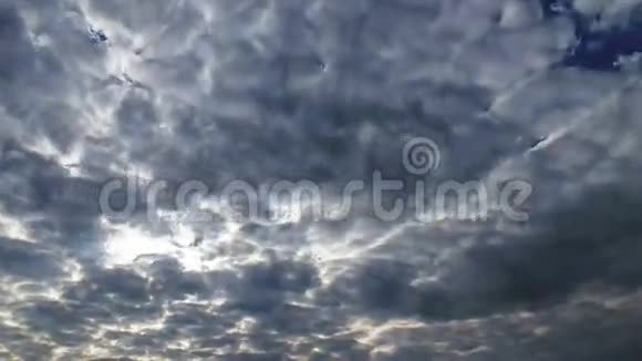 天空中的云时间流逝视频的预览图